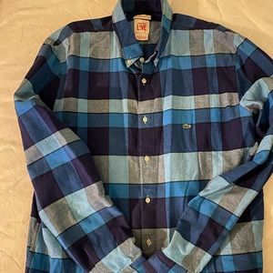 Lacoste Button Up Flannel